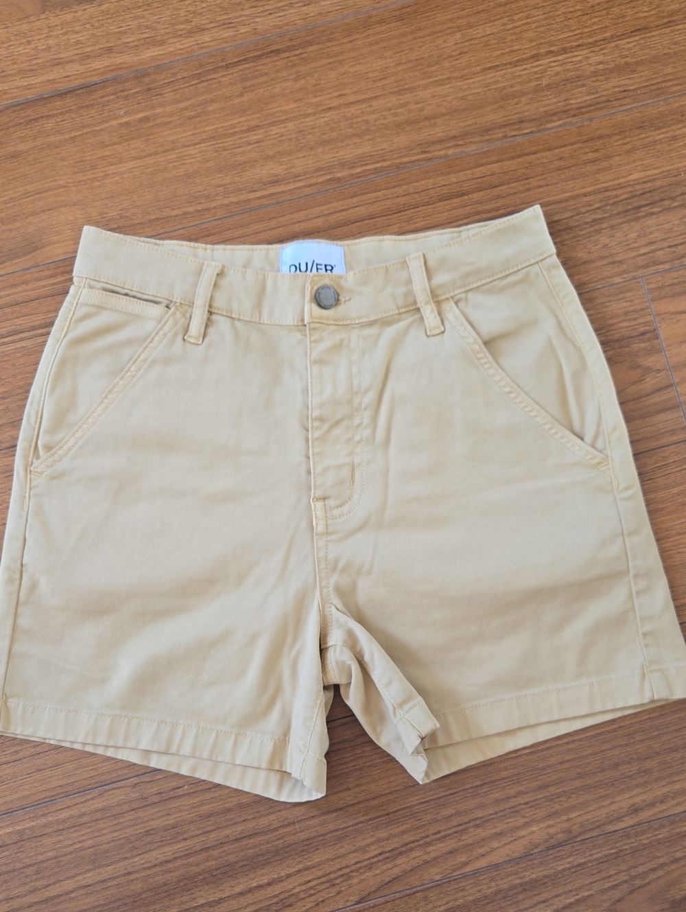 DU/ER High-Rise Bermuda Shorts